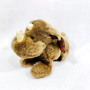 Rare Charge the Rhino Paw Puppet by Cascade Toy Vintage 1999 w/All Tags